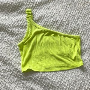 Emma and Sam bright yellow tank